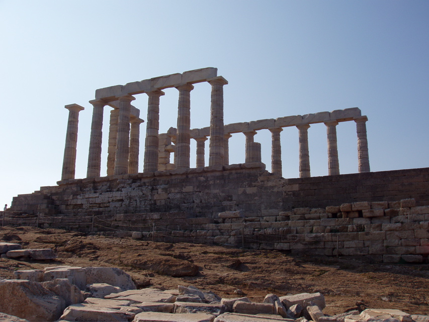 Kap Sunion Poseidon-Tempel 1 mb